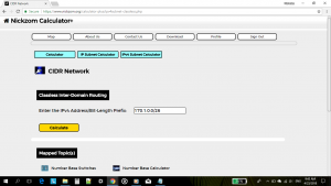 Calculator For IP Sub-Network Engineers