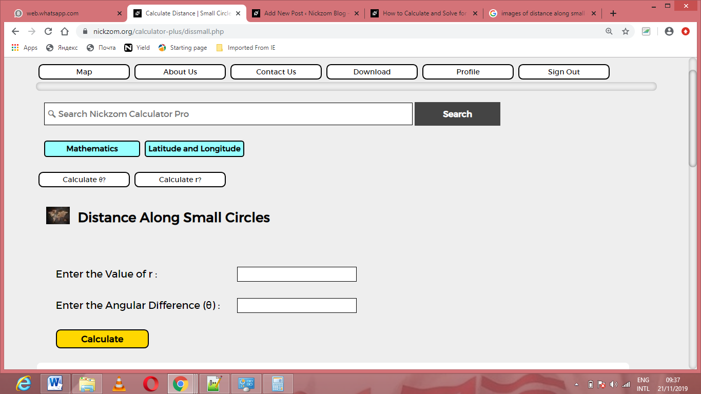 How to Calculate and Solve for Distance Along Small circles | Latitude and Longitude