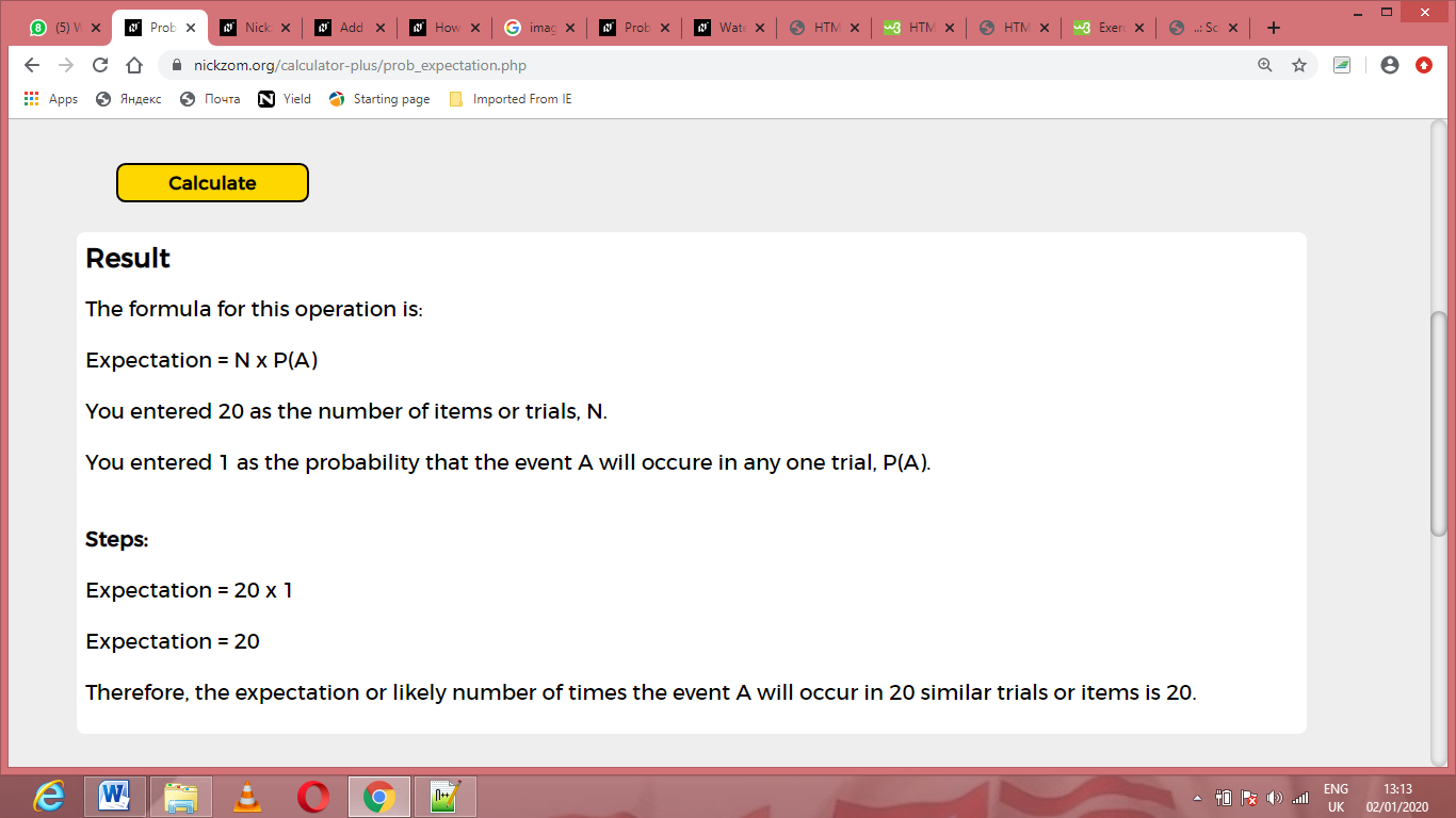 How to Calculate and Solve for Expectation | Probability