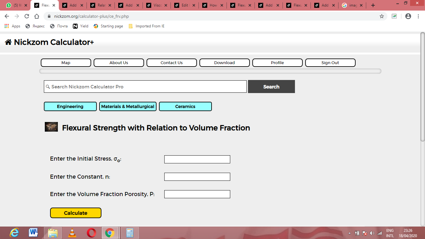 How to Calculate and Solve for Flexural Strength with Relation to Volume Fraction | Ceramics
