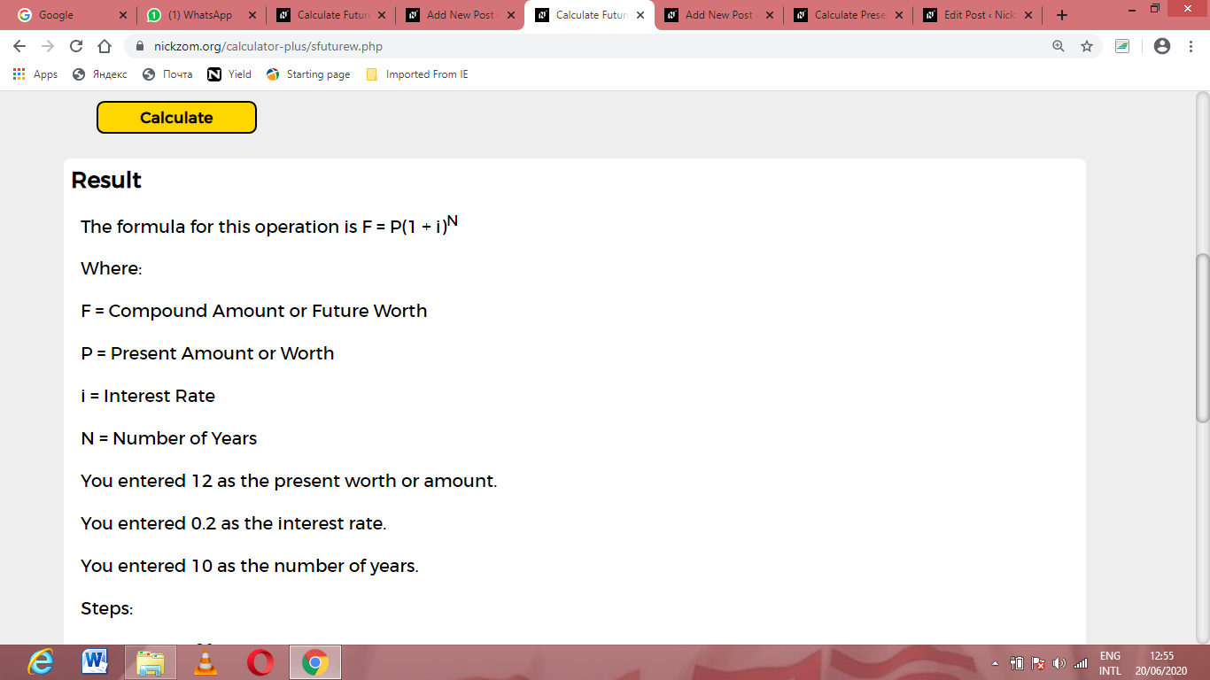 How to Calculate and Solve for Future Worth | Simple Payment | Economic Equivalence
