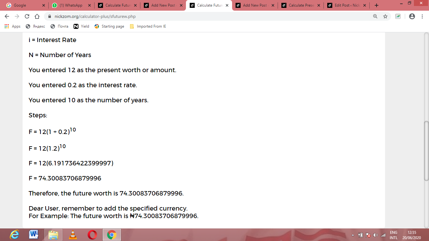 How to Calculate and Solve for Future Worth | Simple Payment | Economic Equivalence