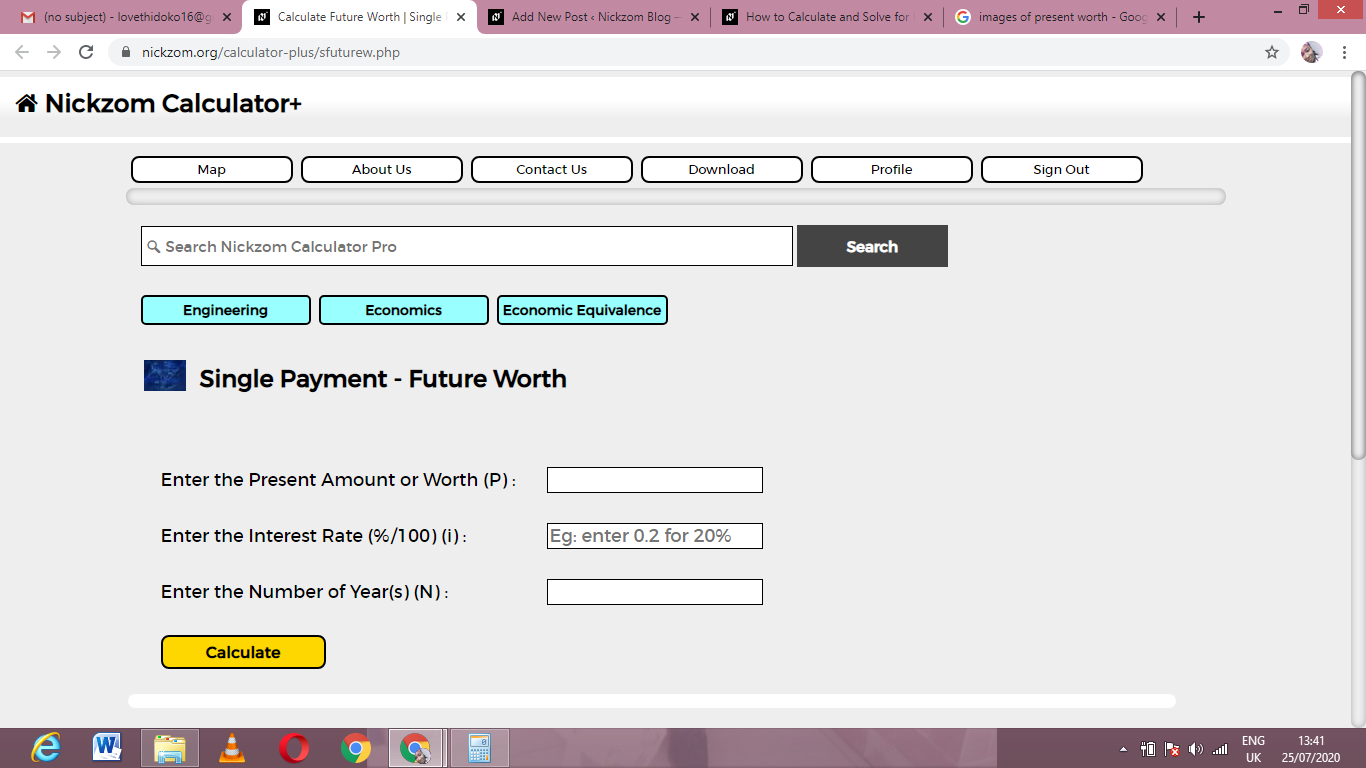 How to Calculate and Solve for Future Worth | Simple Payment | Economic Equivalence