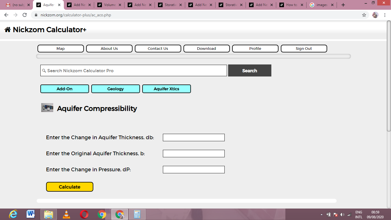 How to Calculate and Solve for Aquifer Compressibility | Aquifer Characteristics