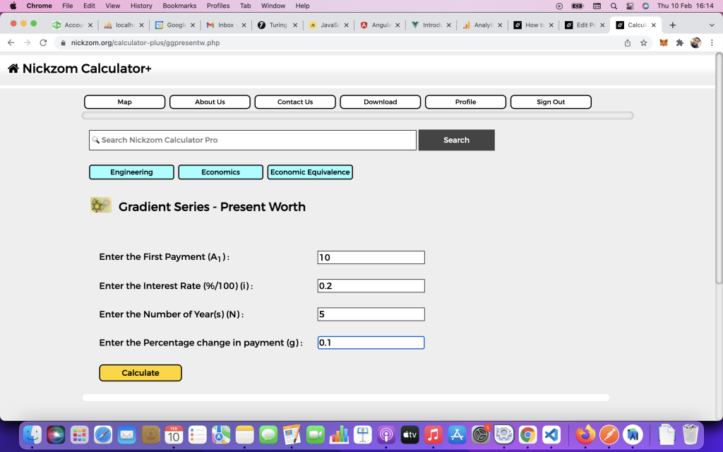 How to Calculate and Solve for Present Worth | Geometric Gradient | Economic Equivalence