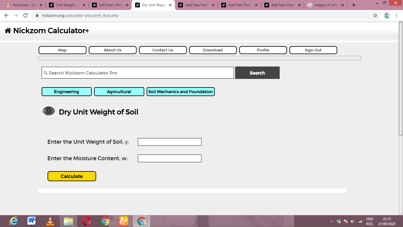 How to Calculate and Solve for Dry Unit Weight of Soil | Soil Mechanics and Foundation