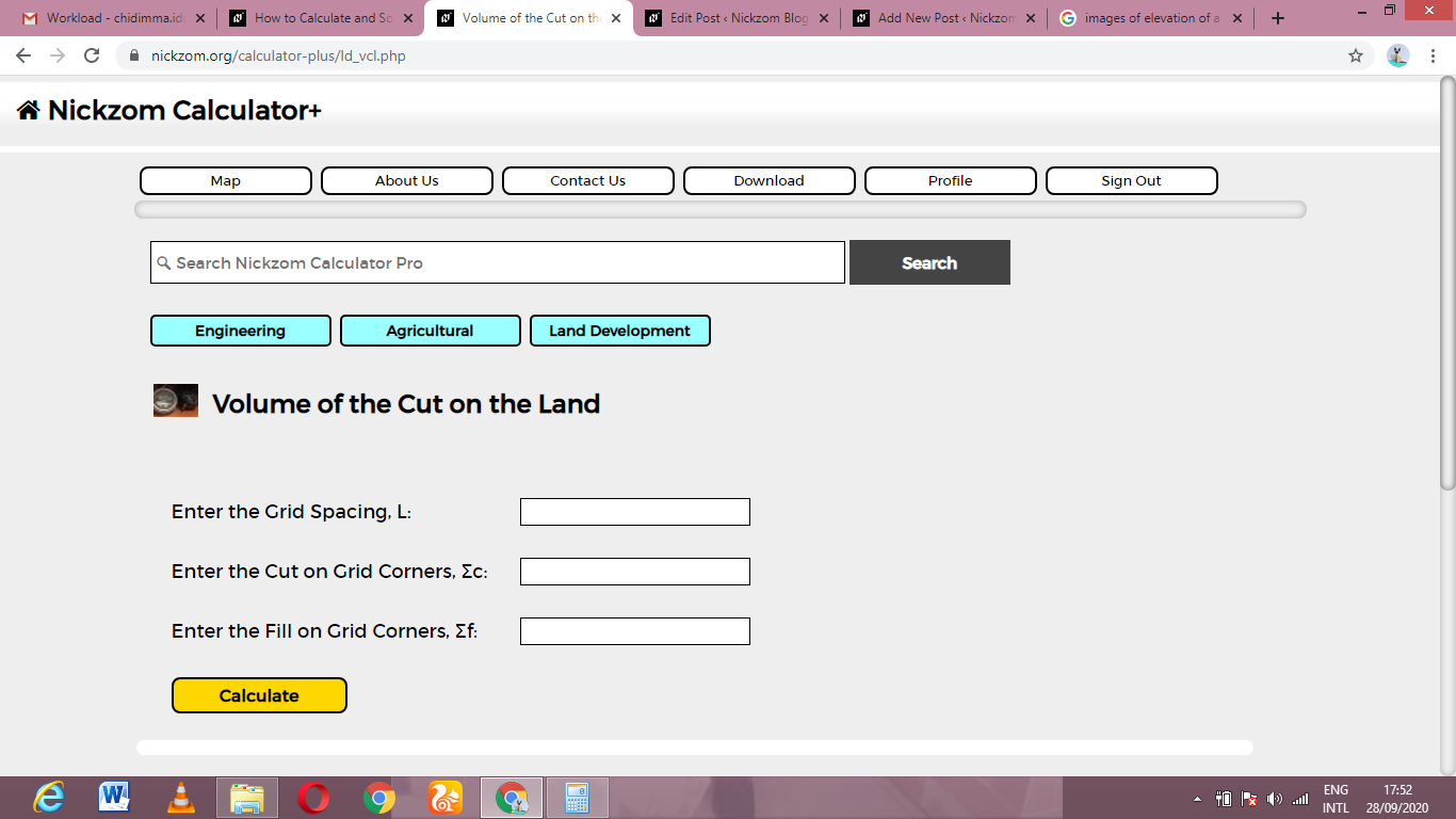 How to Calculate and Solve for Volume of the cut on the land | Land Development