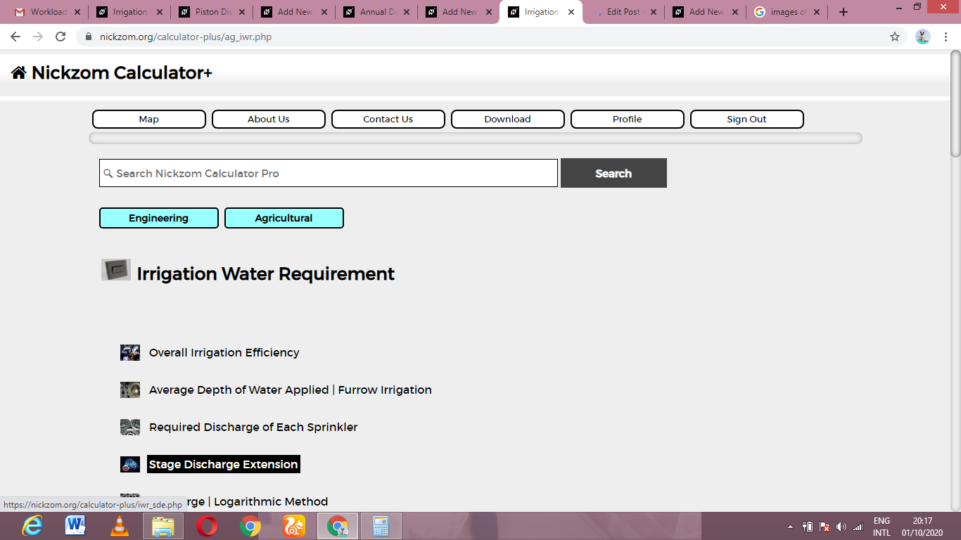 How to Calculate and Solve for Stage Discharge Extension | Irrigation Water Requirement