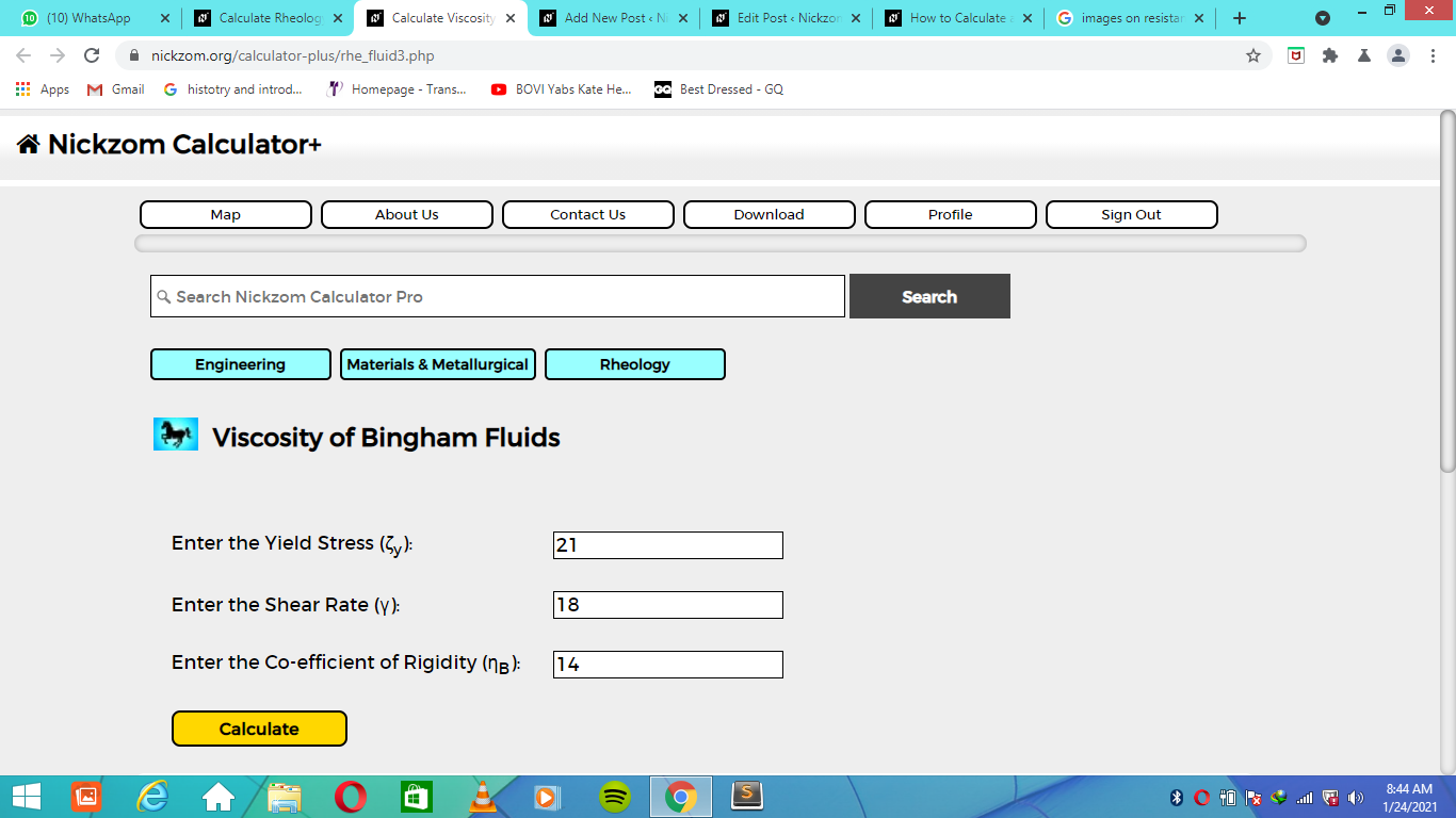 How to Calculate and Solve for Viscosity of Bingham Fluids | Rheology