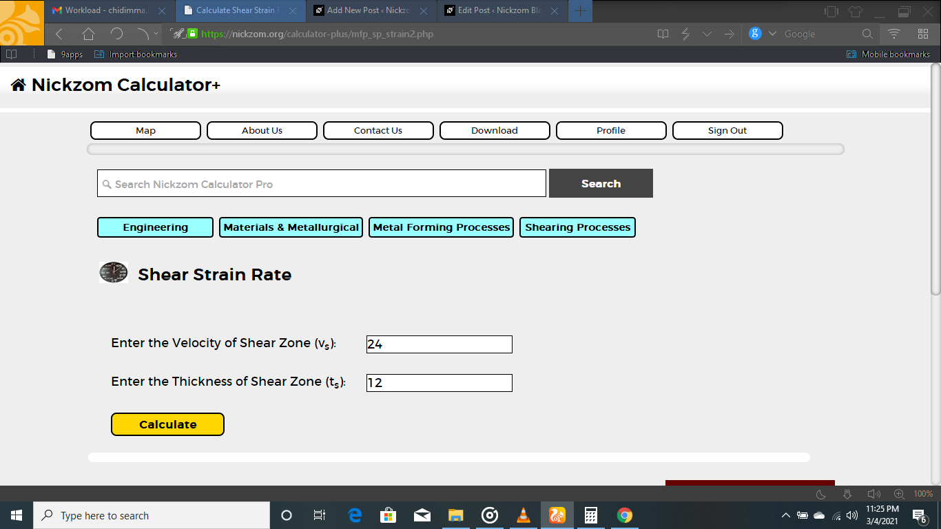 How to Calculate and Solve for Shear Strain Rate | Shearing Processes