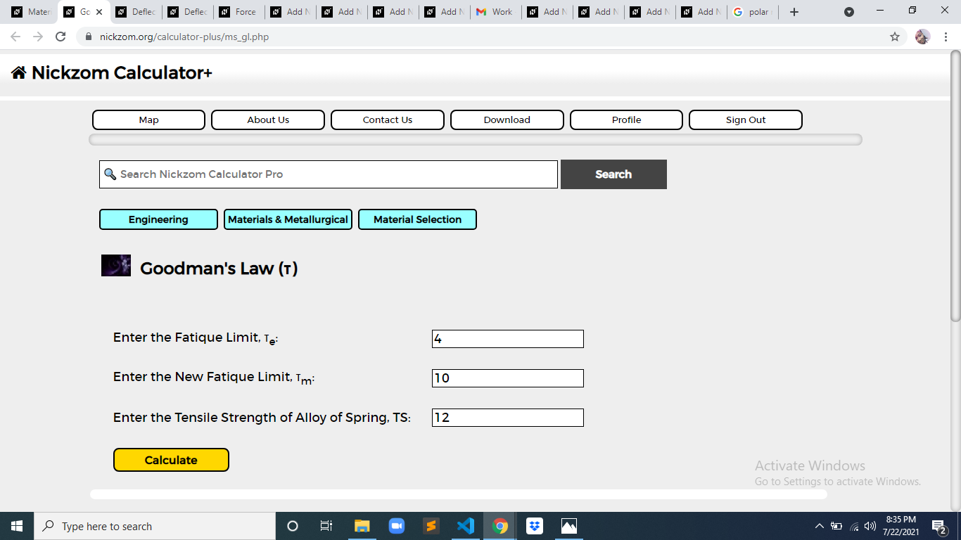 How to Calculate and Solve for Goodman's Law | Material Selection