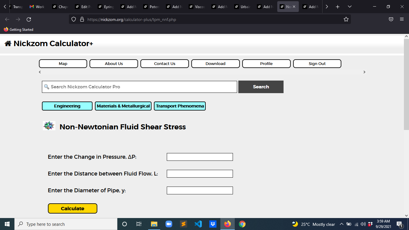 How to Calculate and Solve for Non-Newtonian Fluid Shear Stress | Transport Phenomena