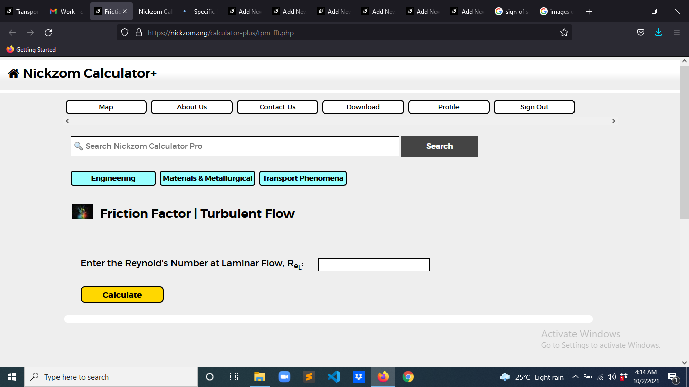 How to Calculate and Solve for Friction Factor | Turbulent Flow | Transport Phenomena