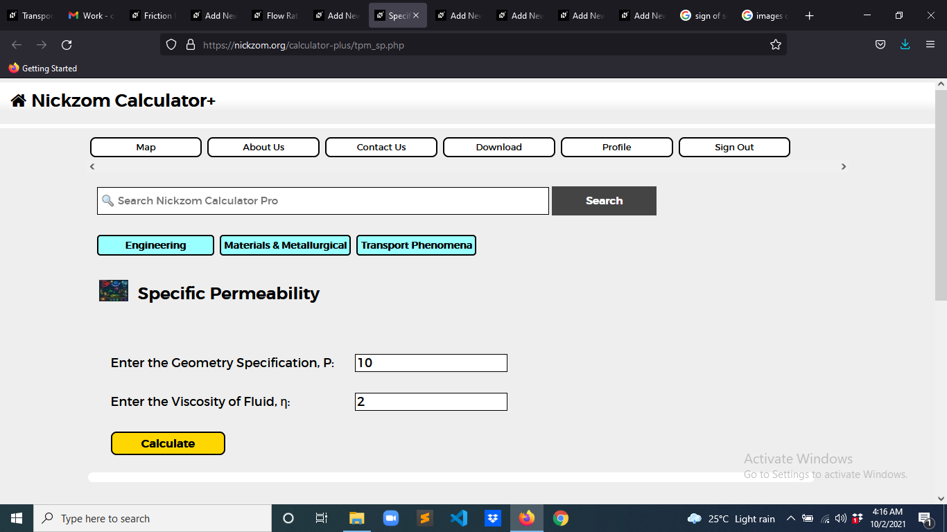 How to Calculate and Solve for Specific Permeability | Transport Phenomena