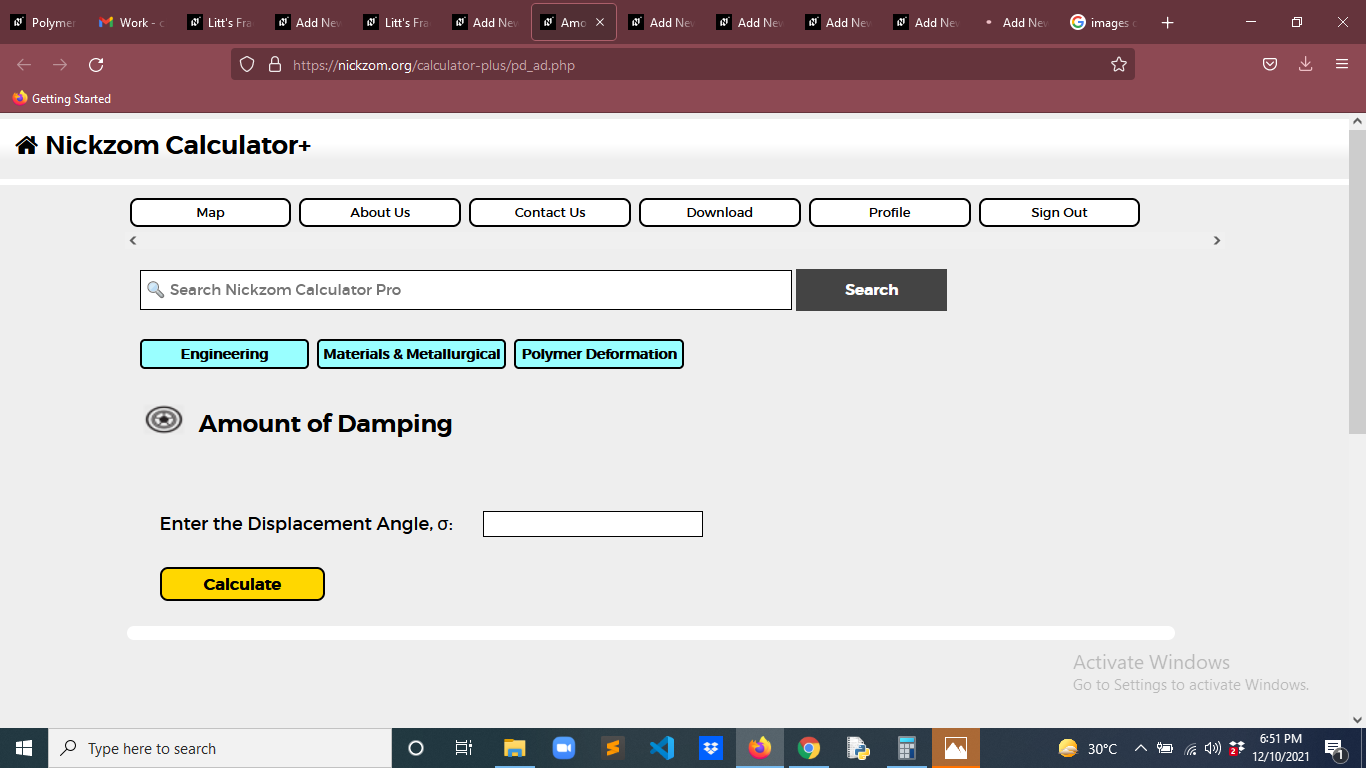 How to Calculate and Solve for Amount of Damping | Polymer Deformation
