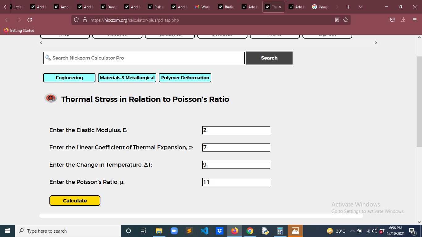 How to Calculate and Solve for Thermal Stress in Relation to Poisson's Ratio | Polymer Deformation