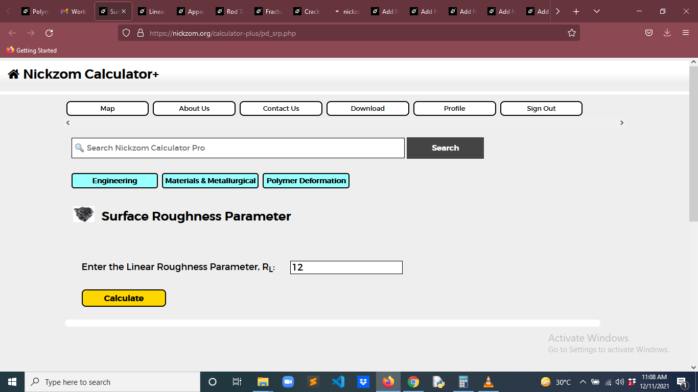 How to Calculate and Solve for Surface Roughness Parameter I Polymer Deformation