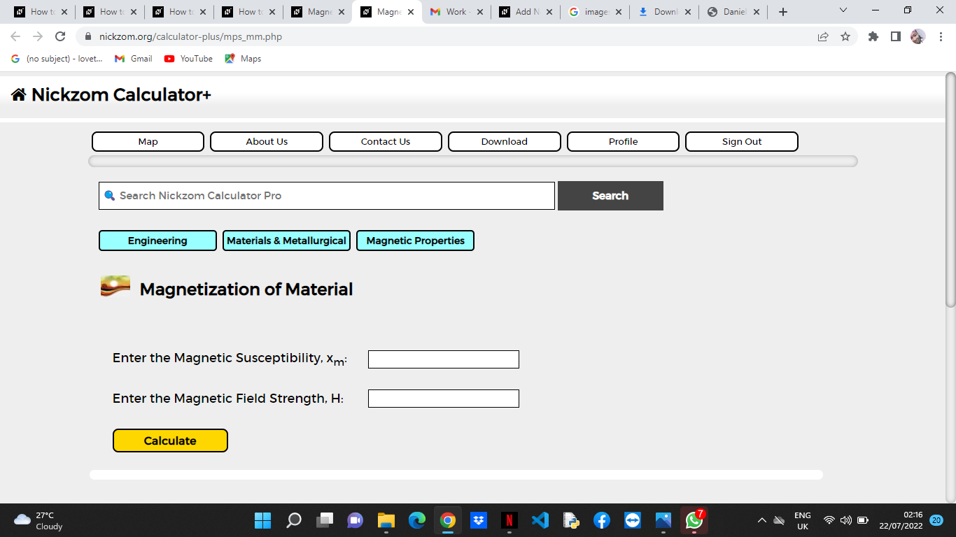 How to Calculate and Solve for Magnetization of Material | Magnetic Properties