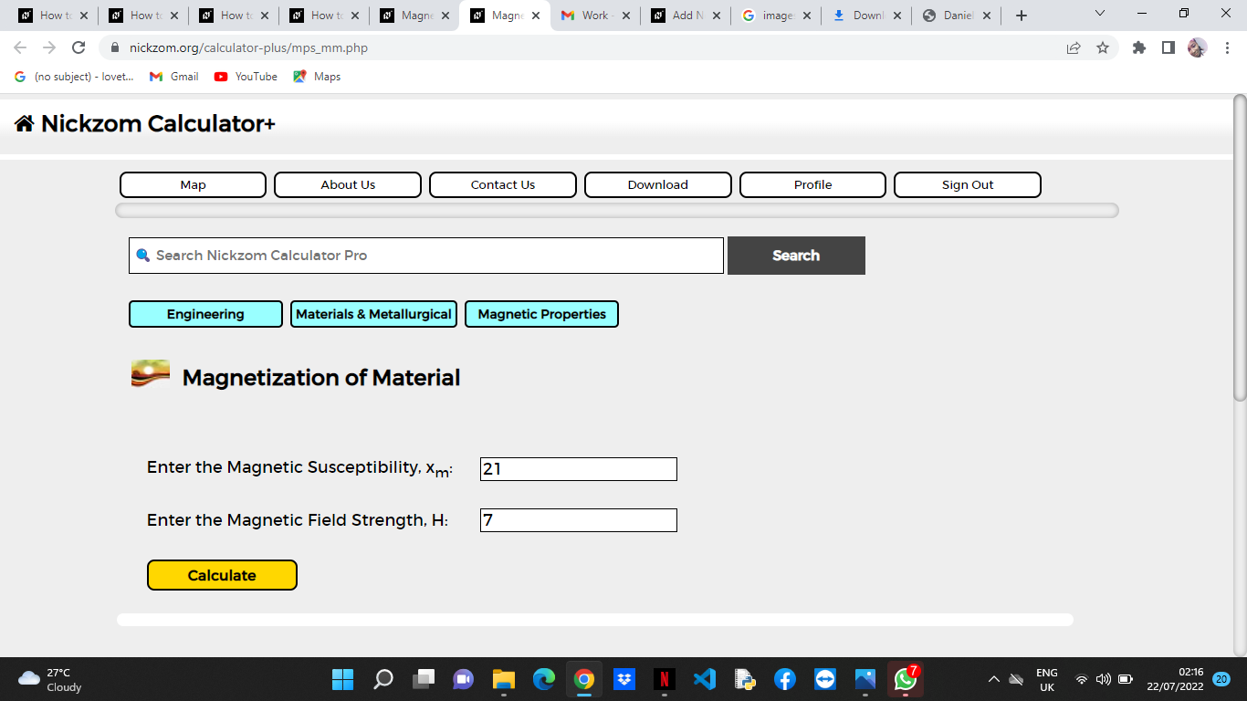 How to Calculate and Solve for Magnetization of Material | Magnetic Properties