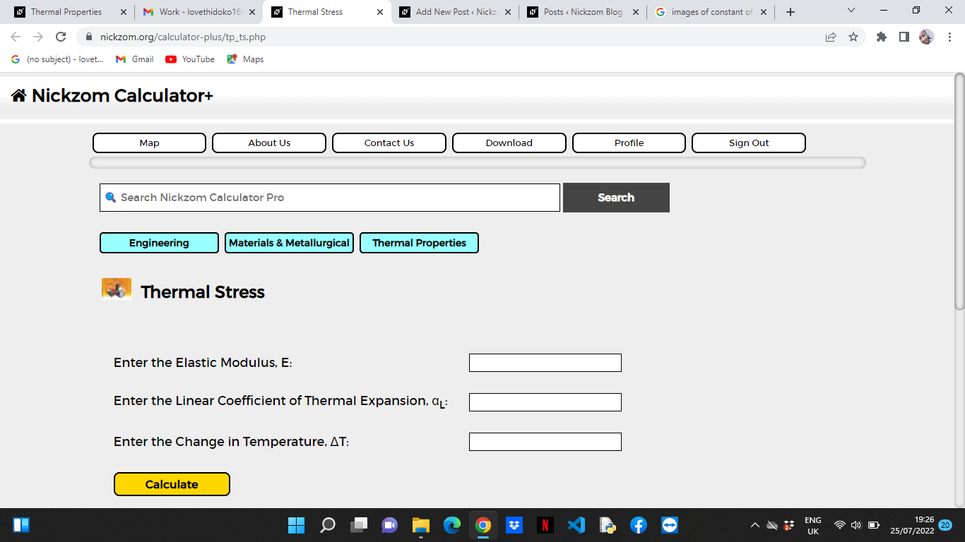 How to Calculate and Solve for Thermal Stress | Thermal Properties