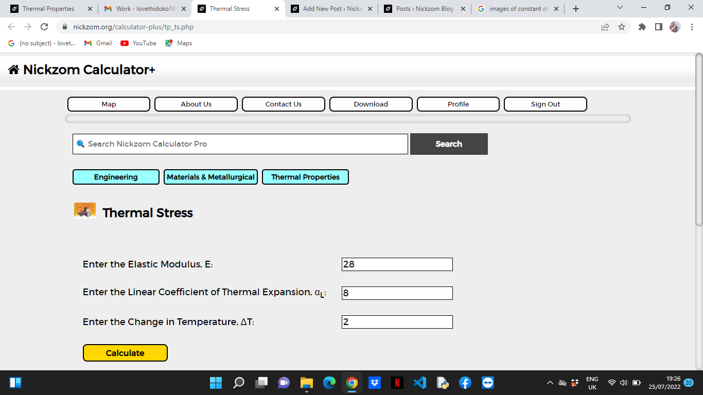 How to Calculate and Solve for Thermal Stress | Thermal Properties