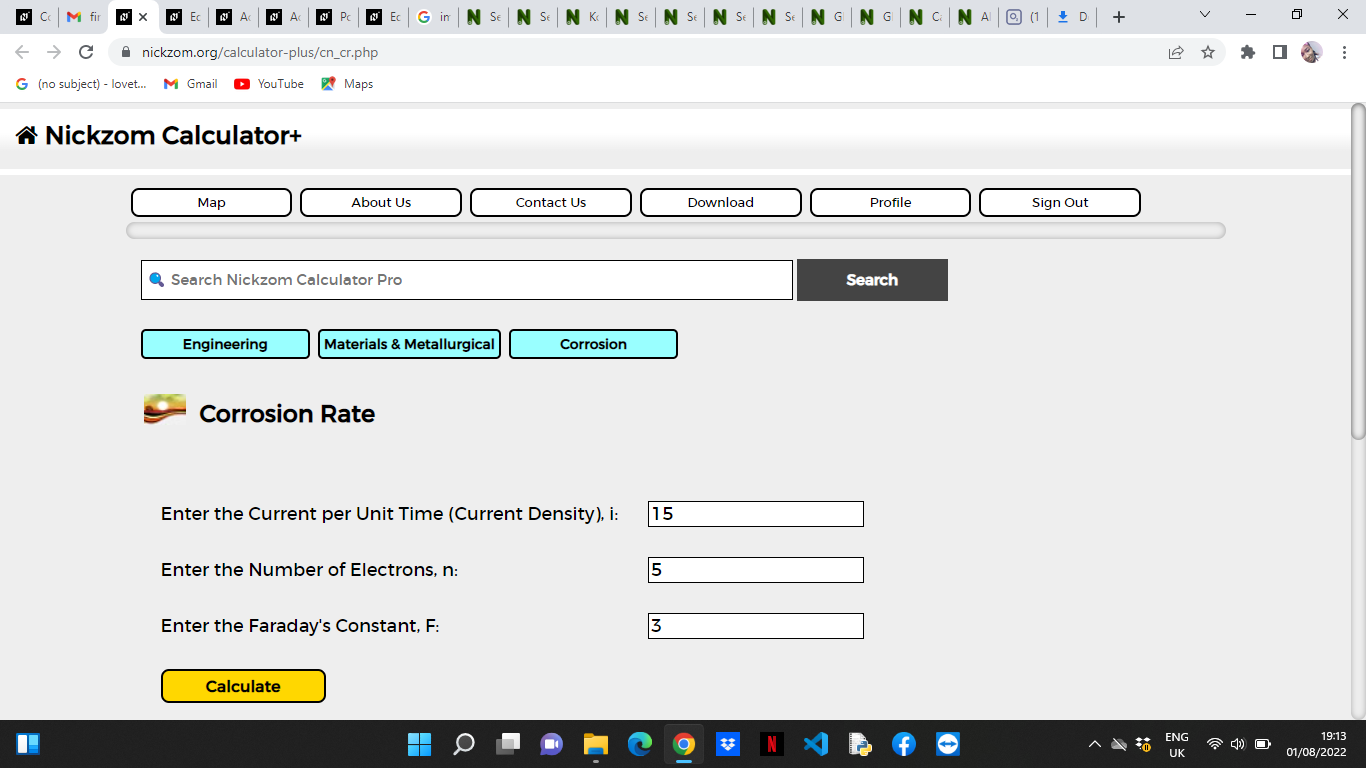 How to Calculate and Solve for Corrosion Rate | Corrosion