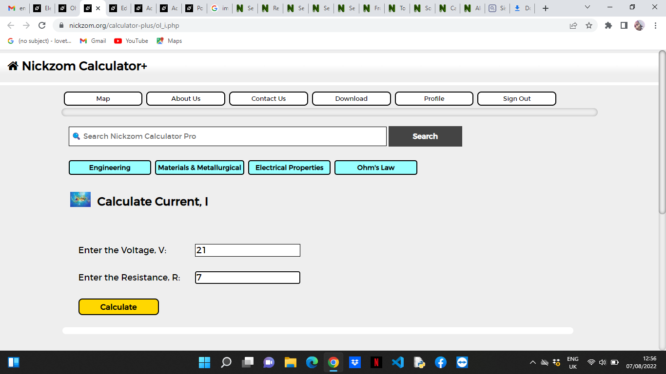 How to Calculate and Solve for Current | Ohm’s Law
