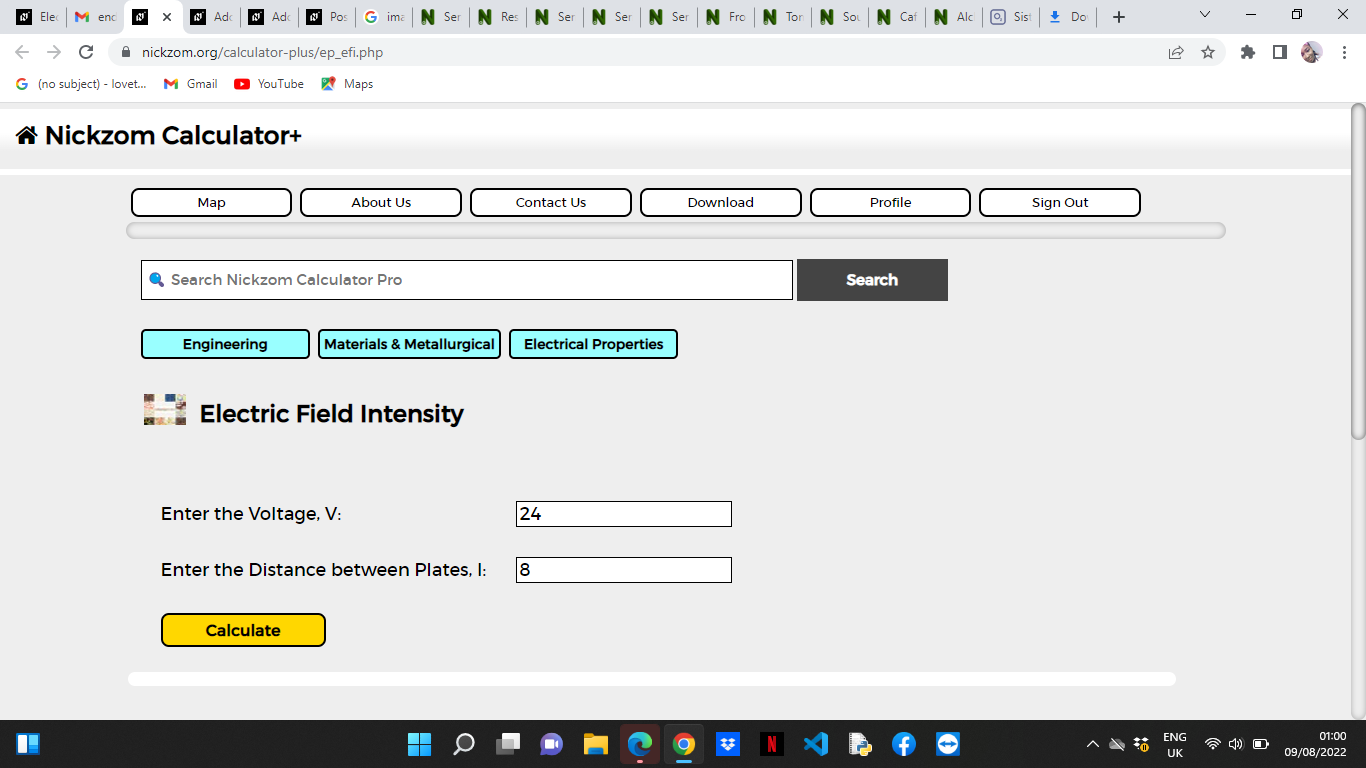 How to Calculate and Solve for Electric Field Intensity | Electrical Properties