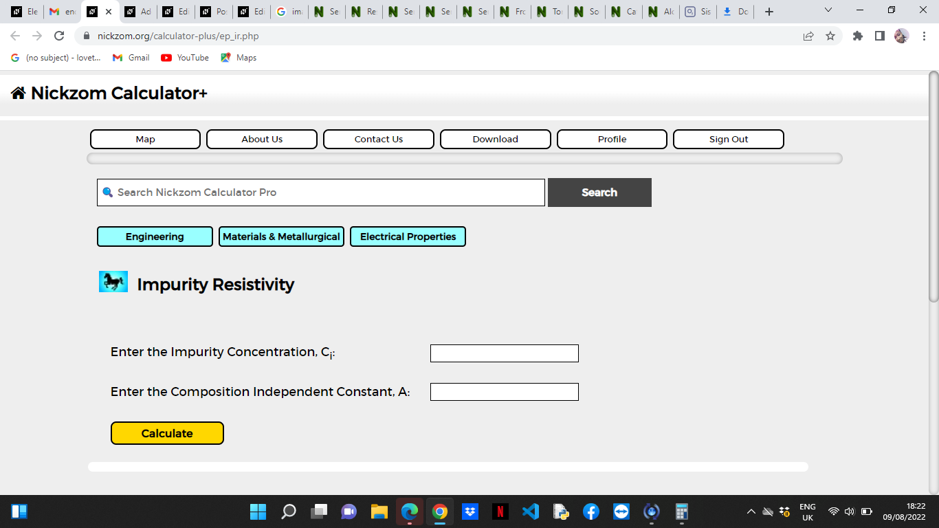 How to Calculate and Solve for Impurity Resistivity | Electrical Properties