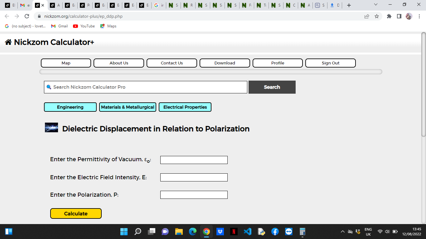 How to Calculate and Solve for Dielectric Displacement in Relation to Polarization | Electrical Properties