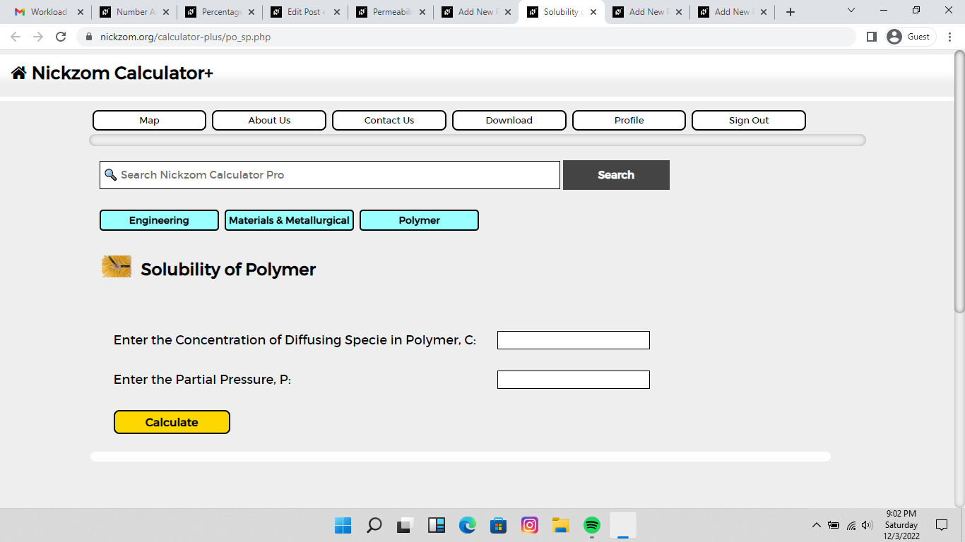 How to Calculate and Solve for Solubility of Polymer | Polymer