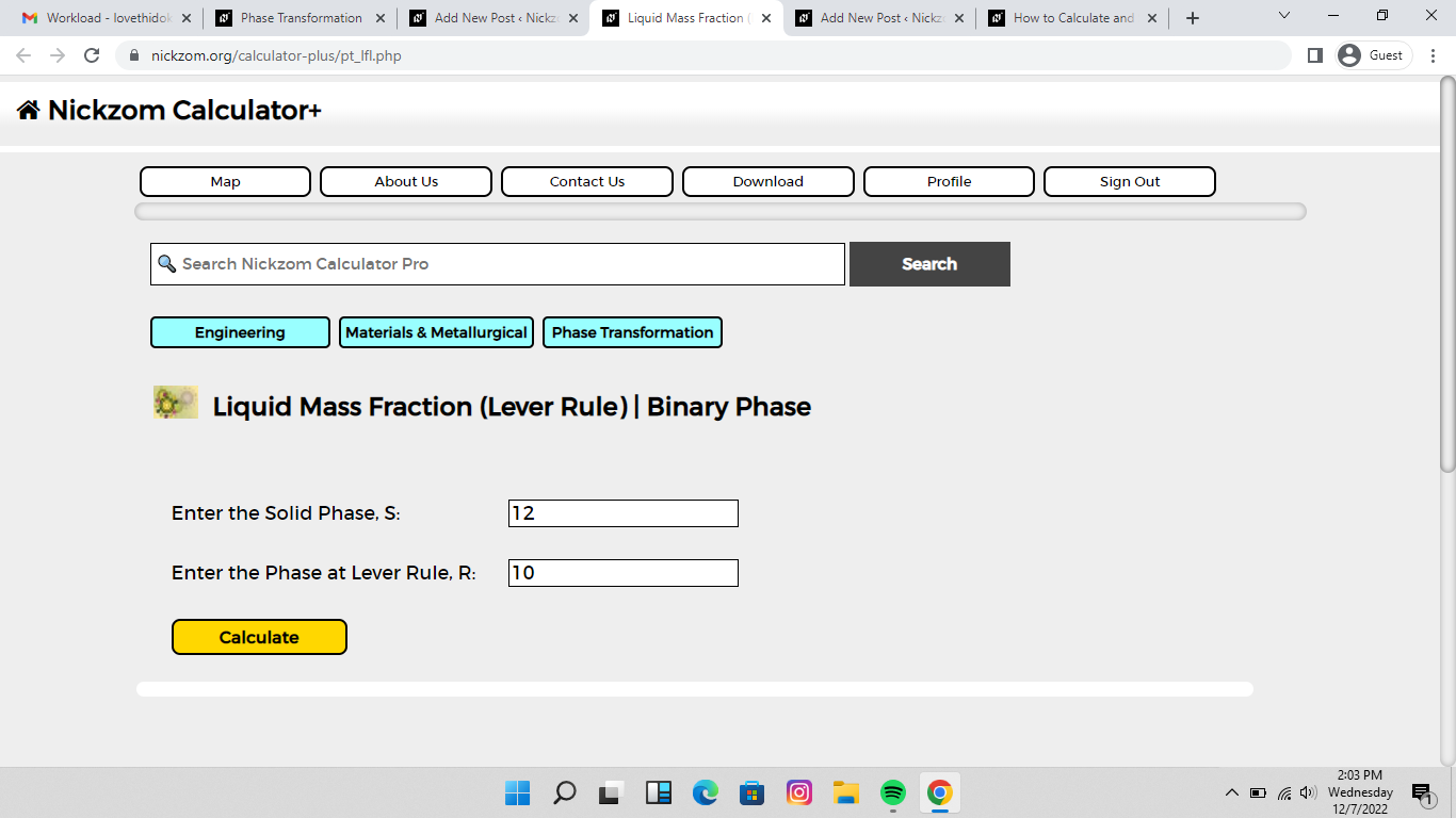 How to Calculate and Solve for Liquid Mass Fraction | Phase Transformation