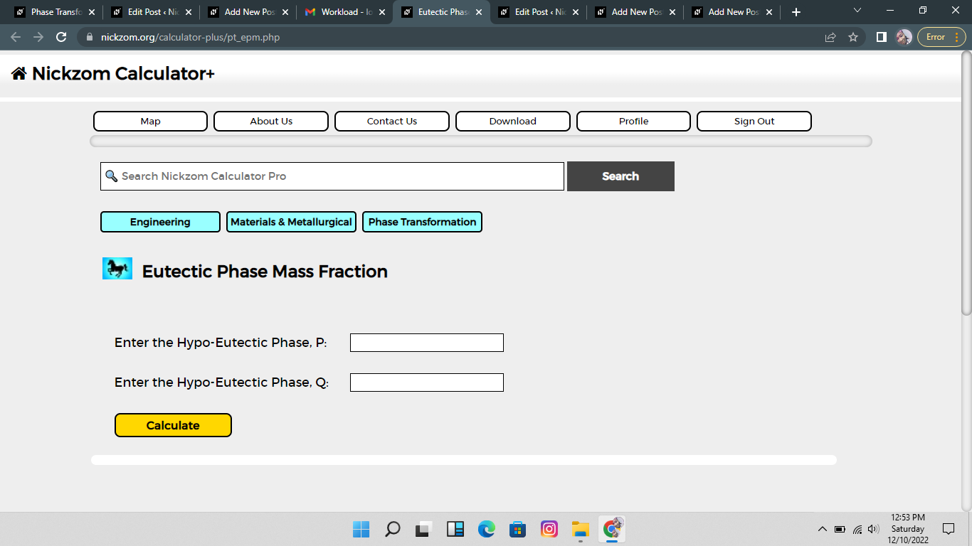How to Calculate and Solve for Eutectic Phase Mass Fraction | Phase Transformation