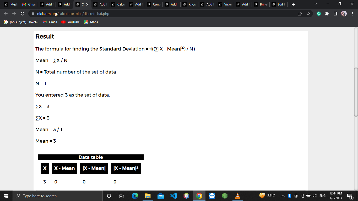 How to Calculate and Solve for Standard Deviation | Mechanical Properties
