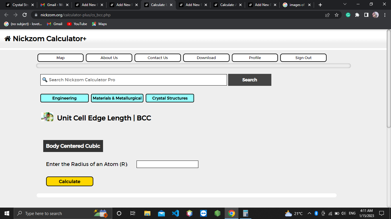 How to Calculate and Solve for Unit Cell Edge Length | Crystal Structures
