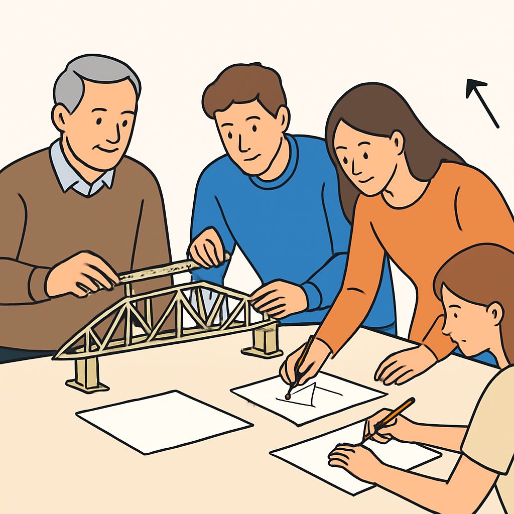 How to Introduce Engineering Math Through Real Structures